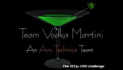 Team Vodka Martini website